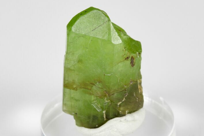 Green Olivine Peridot Crystal - Pakistan #183940